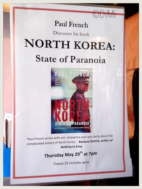 Paul French discusses his book tonight at Daunt Book Shop, 158-164 Fulham Rd, London SW10 9PR