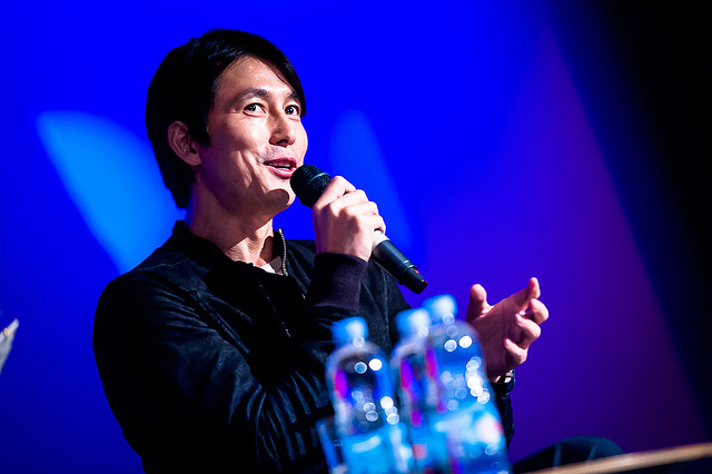 Jung Woo Sung at the LKFF 2014, Image courtesy of the Korean Cultural Centre, UK